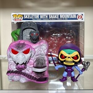 Funko Pop Skeletor with Snake Mountain